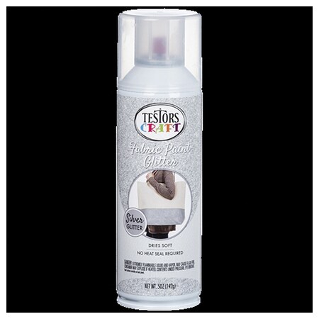 Testors SILVER -FABRIC PAINT 358386